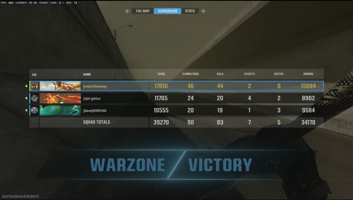 New Verdansk PR in a chall