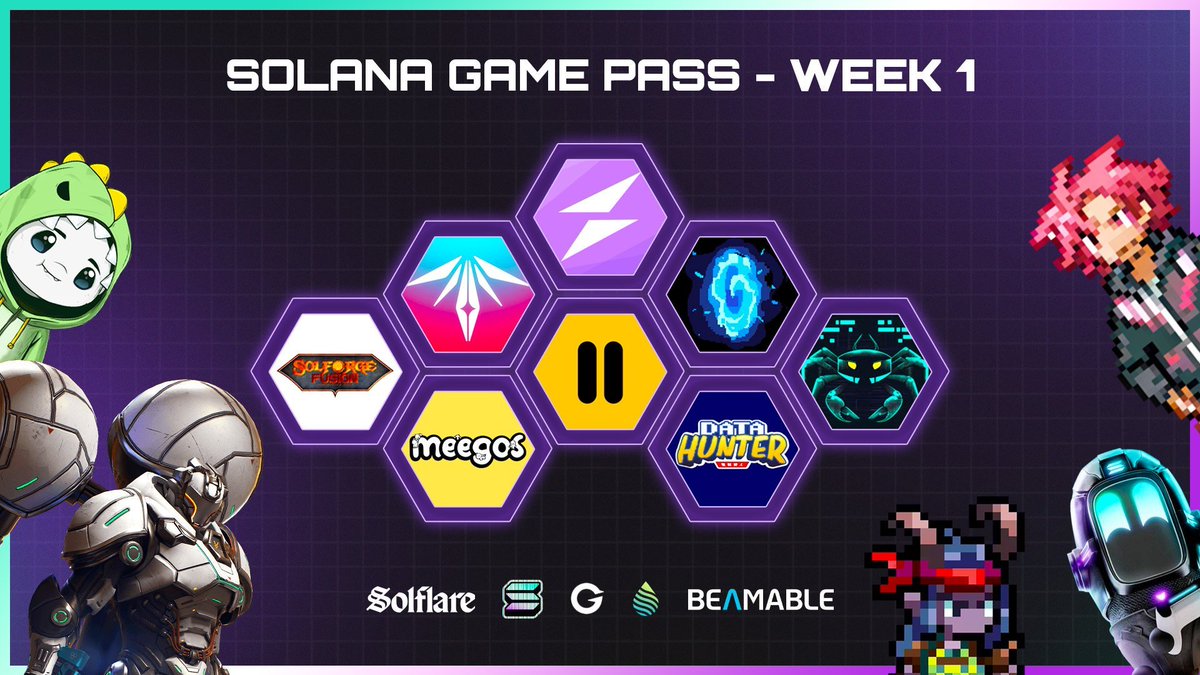 Tungthuocno's tweet photo. Free mint @solanagaming Pass Season 0 nhưng chưa biết dùng làm gì?

Vậy thì thread này sẽ giới thiệu toàn bộ các tựa game có trong Week 1 của sự kiện, cùng với cách hoàn thành nhiệm vụ nhanh chóng trước khi sang tuần 2 👇

Bắt đầu thôi nào🔥 https://t.co/7jCcYiycKq