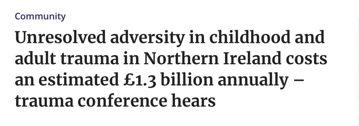 Failing to pay attention to children's emotional experiences is expensive.  newsletter.co.uk/community/unre…