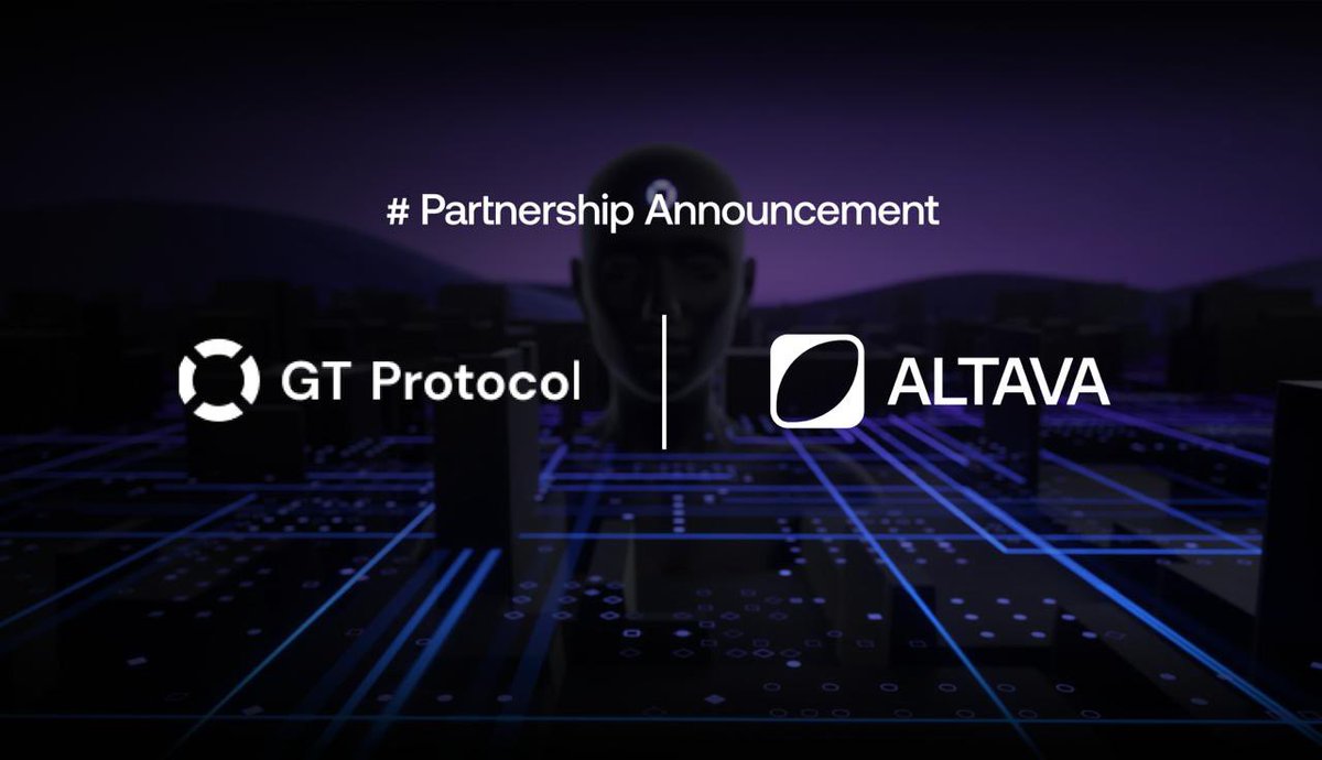 ALTAVA (@altavagroup) on Twitter photo ๐ ALTAVA AI x GT Protocol: Where Creativity Meets Intelligent Execution ๐จ๐ค
Weโre excited to announce our partnership with <a href="/GT_Protocol/">GT Protocol</a>, the AI Agents Builder powered by Global AI Executive Technologyโbringing personalized AI agents to life for trading, portfolio management, ๐ ALTAVA AI x GT Protocol: Where Creativity Meets Intelligent Execution ๐จ๐ค
Weโre excited to announce our partnership with <a href="/GT_Protocol/">GT Protocol</a>, the AI Agents Builder powered by Global AI Executive Technologyโbringing personalized AI agents to life for trading, portfolio management,