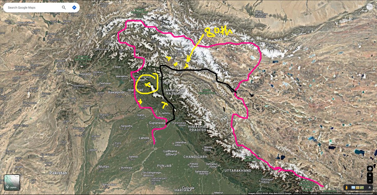 <a href="/IAF_MCC/">Indian Air Force</a> <a href="/adgpi/">ADG PI - INDIAN ARMY</a> <a href="/indiannavy/">SpokespersonNavy</a> 
a thread of Pakistani strategic military locations near PoK region. it is time.

#PahalgamTerroristAttack #PulwamaAttack #IndianArmy