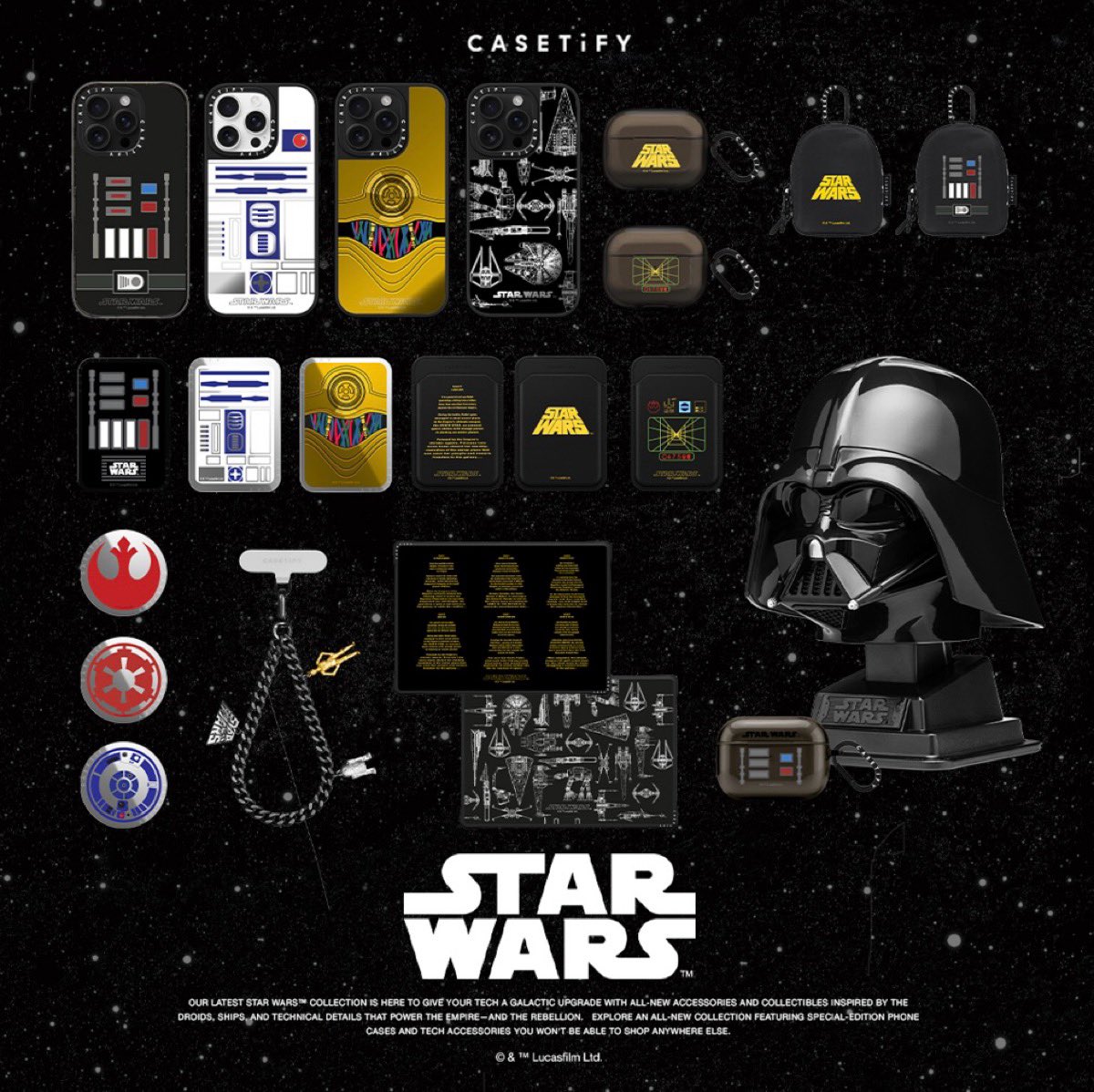 CASETiFY ケースティファイ iPhone13mini用 スターウォーズ CASETiFY『スター・ウォーズ／マンダロリアン・アンド・グローグー