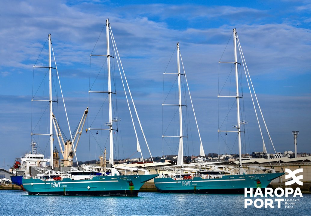 HAROPA PORT (@haropaport) on Twitter photo Depuis Le Havre, <a href="/DBSchenkerFR/">DB Schenker en France</a>  et <a href="/TOWindTransport/">TOWT</a>  lancent une route maritime à la voile pour les produits de santé 💊  
Infos ➡️ tinyurl.com/3nrc55nj Depuis Le Havre, <a href="/DBSchenkerFR/">DB Schenker en France</a>  et <a href="/TOWindTransport/">TOWT</a>  lancent une route maritime à la voile pour les produits de santé 💊  
Infos ➡️ tinyurl.com/3nrc55nj