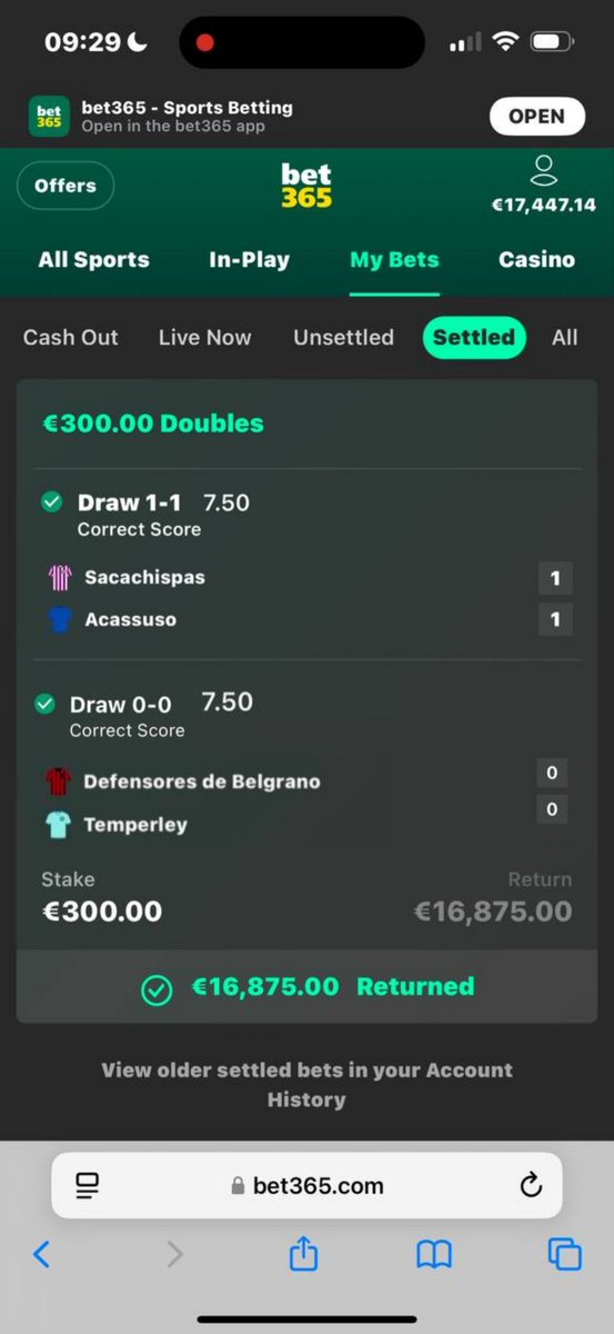 carlostech2013's tweet image. Stake Amount: €300.00 Returned €16,875.00
#FPL #FPLCommunity #palmer #arsche #livnew #cityhull #sunderland #lufc #talksport #shamrockrovers #uecl #larne #NUFC #COYS #LFC #rmfc #BBCFootball #NFFC #FACup #SCFC #PremierLeague #bet365 #stayhumble #wafc #FreeTips #predictionmarket