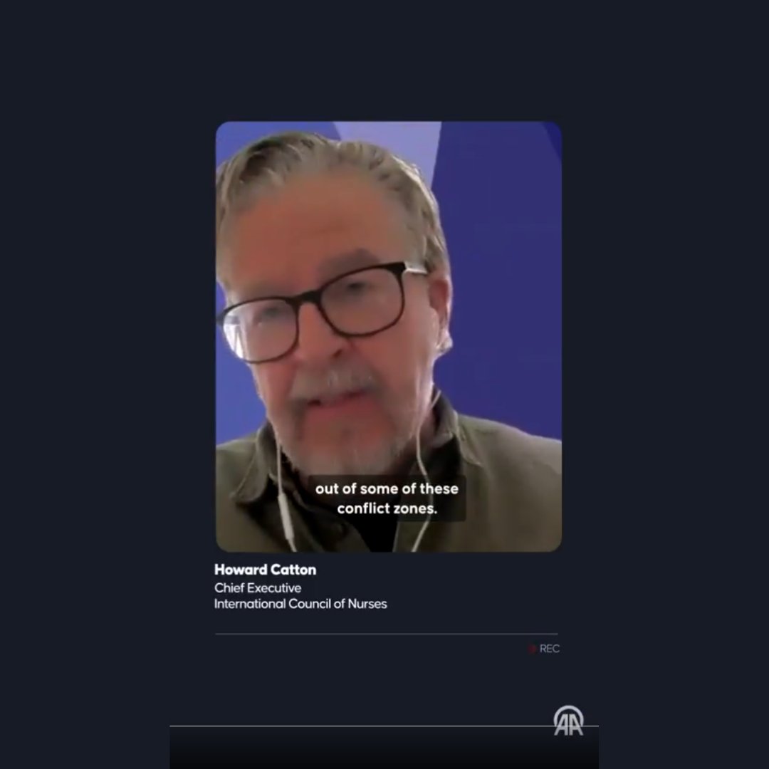 ICN (@icnurses) on Twitter photo ICN CEO <a href="/HowardCatton/">Howard Catton</a> says deliberate targeting of #healthcare workers in global conflicts is an alarming and dangerous new trend.
➡️ Watch the interview: bit.ly/3EtNA0L
➡️ Read more: bit.ly/4cTOMY4 ICN CEO <a href="/HowardCatton/">Howard Catton</a> says deliberate targeting of #healthcare workers in global conflicts is an alarming and dangerous new trend.
➡️ Watch the interview: bit.ly/3EtNA0L
➡️ Read more: bit.ly/4cTOMY4