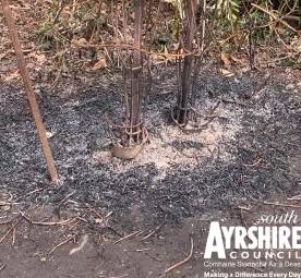 southayrshire's tweet photo. Rozelle Park willow sculptures – update
Due to a senseless act of vandalism, we’ll have to remove some of the damaged willow sculptures at Rozelle Park. We’re currently looking at different options to ensure this  magical trail continues. https://t.co/7nxxGA6H21