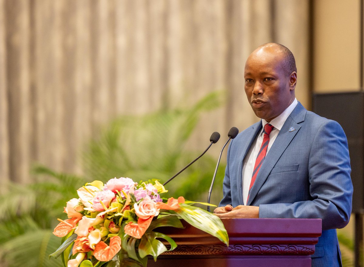 Hon Lee Kinyanjui (@govleekinyanjui) on Twitter photo Joined President H.E. William Ruto and fellow leaders at the Kenya-China Investor Roundtable in Beijing.
Great opportunities lie ahead following the signing of seven deals by Chinese companies set to invest in new projects in Kenya <a href="/MITIKenya/">Ministry of Investments, Trade & Industry, Kenya</a> <a href="/PSAhassan/">PS Abubakar Hassan Abubakar, CBS</a> <a href="/Investment_Ke/">State Department for Investment Promotion</a> Joined President H.E. William Ruto and fellow leaders at the Kenya-China Investor Roundtable in Beijing.
Great opportunities lie ahead following the signing of seven deals by Chinese companies set to invest in new projects in Kenya <a href="/MITIKenya/">Ministry of Investments, Trade & Industry, Kenya</a> <a href="/PSAhassan/">PS Abubakar Hassan Abubakar, CBS</a> <a href="/Investment_Ke/">State Department for Investment Promotion</a>
