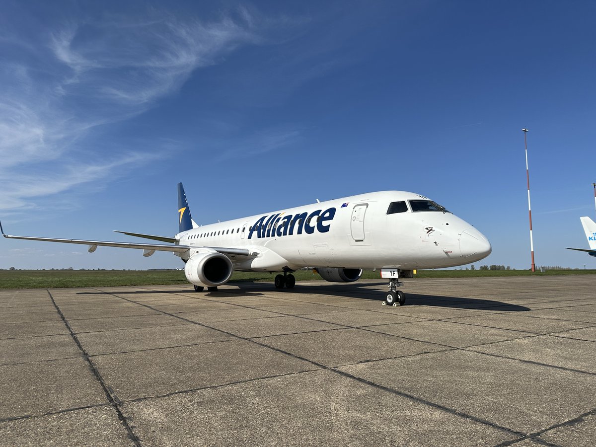 Look who’s flown in...
 
We’re thrilled to continue our long-standing partnership with Alliance Airlines as we jump into work on their Embraer fleet.
 
Will it look the same when it flies home, though? 🤔
 
#Aviation #Embraer @Embraer #AviationExcellence #AircraftMaintenance