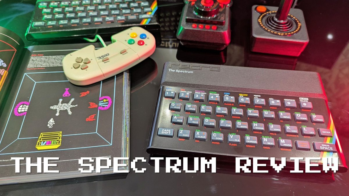 Our review of <a href="/THEC64_RGL/">Retro Games Ltd</a> The Spectrum is now online in both video and text at retrogamingbanter.com/the-spectrum-r… covering just about everything you need to know about this awesome remake of the ZX Spectrum. By pure coincidence it's also the ZX Spectrums 43rd birthday today! <a href="/PLAION_UK/">PLAION UK</a>