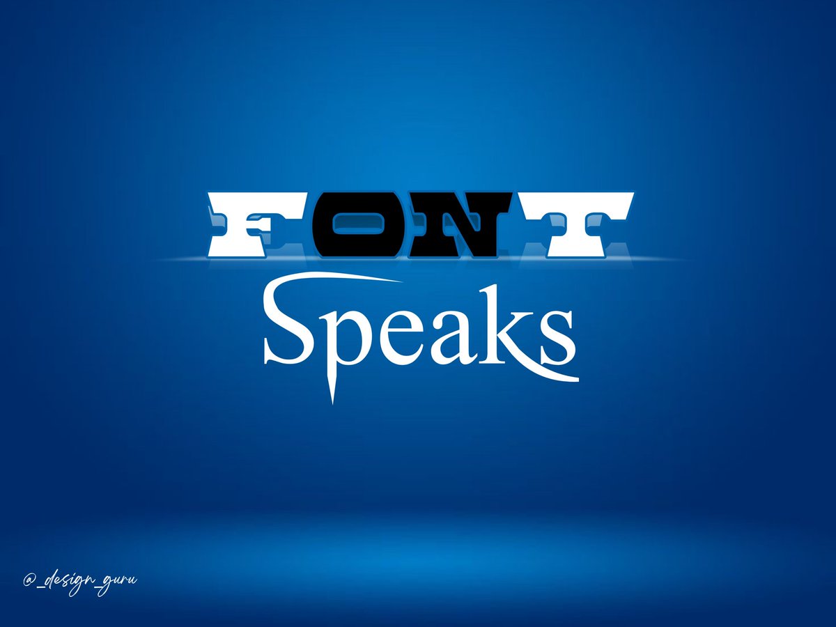 _design_guru's tweet image. Your font is your first impression.
Make it say what you mean.
#Typography #DesignTip