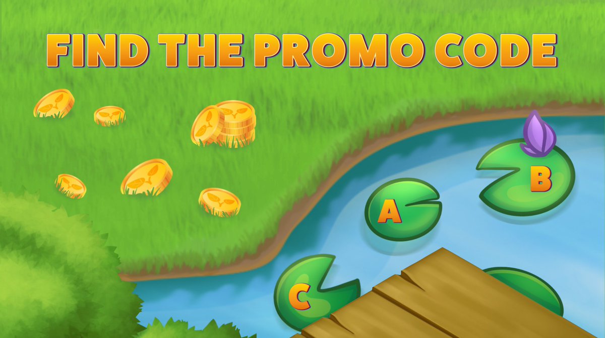 One of these lily pads hides your prize!
🪷 Is it A, B, or C? — Let us know below

We'll post the correct answer soon
🔔Turn on the notifications not to miss it