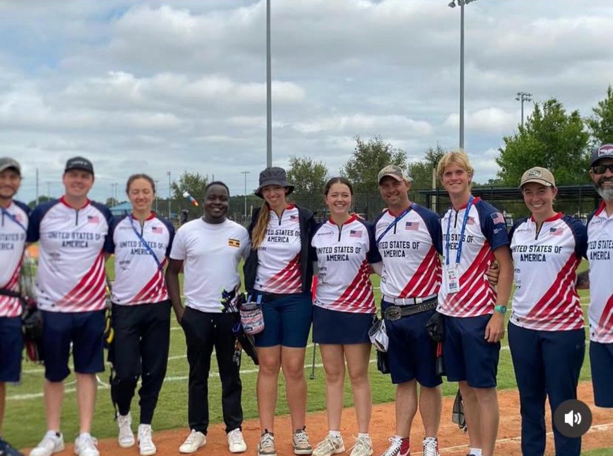 A huge congratulations to our Main Sponsor Mr. <a href="/hamzandiwalana/">ndi_Hamza</a> for representing Uganda at the Archery World Cup Stage 1 in Central Florida. We’re incredibly proud of you for standing tall on the global stage and showing the world the talent Uganda has to offer. 
1/2