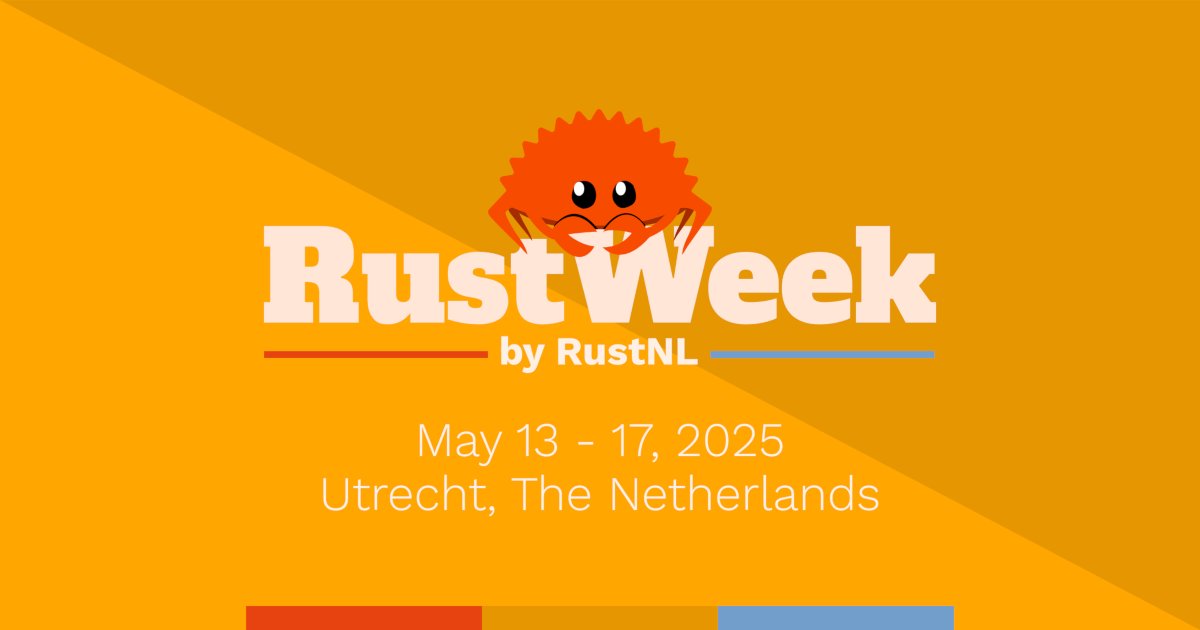 🚀 Oniro is heading to RustWeek!
We’re thrilled to announce that Oniro technology will be showcased at the Huawei booth during RustWeek 
📍 Kinepolis Jaarbeurs - Utrecht - The Netherlands
📅  13-14 May
🔗 Learn more:hubs.la/Q03jsxkV0
#Oniro  #OpenSource #OpenHarmony