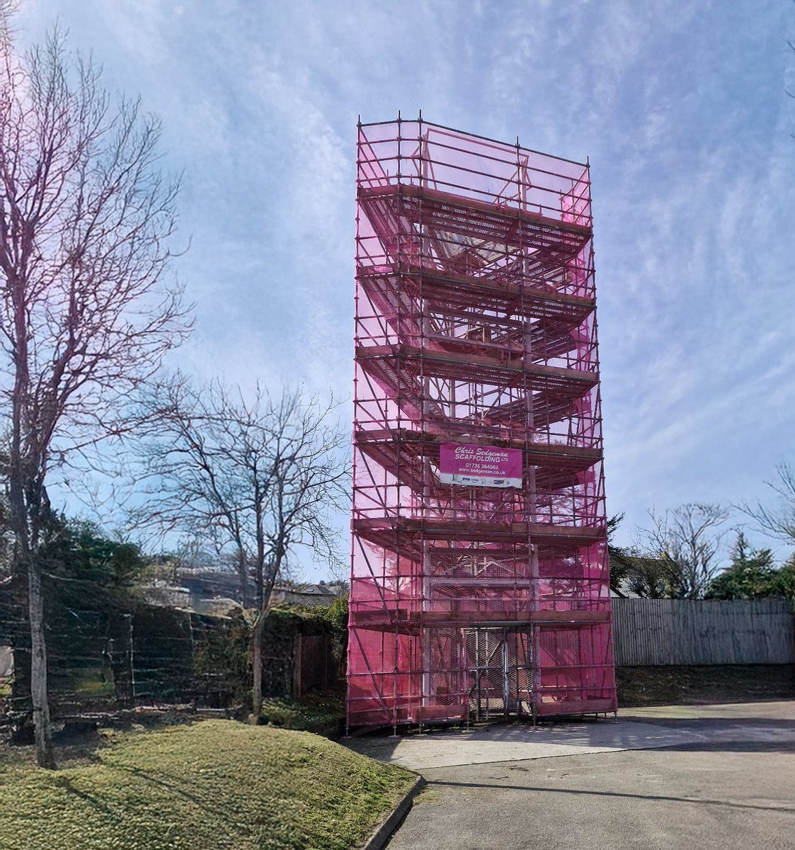 Rising to the Challenge - Safe &amp; Secure Access Scaffold for A Fire Station Tower  

Below are a  few Snapshots of recent Access Scaffolding built for our local Fire Services.   

Need expert scaffolding? Visit sedgeman.com to learn more about our #Scaffolding