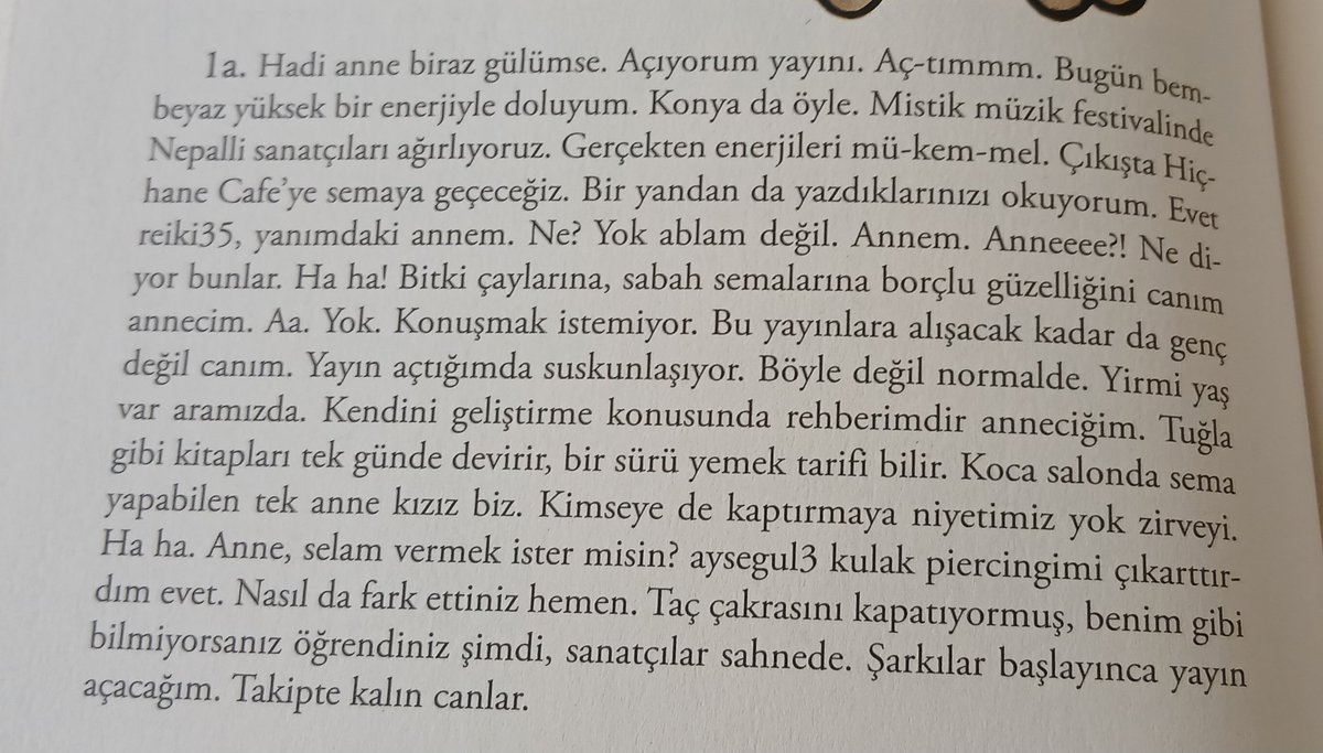 Tecessüs Kültür (@tecessuskultur) on Twitter photo Şeyma Samur <a href="/Postoyku/">Post Öykü</a> 63 teki hikayesinde #Konya dan, mistik müzik festivalinden de bahsetmiş.
Kendini okutan güzel bir anlatı. <a href="/Konyabuyuksehir/">Konya Büyükşehir Belediyesi 🇹🇷</a> <a href="/DepoNo_4/">DepoNo.4</a> <a href="/YeginHacer/">Hacer Yeğin Güneş</a> <a href="/ahmetkus6/">Ahmet Kuş</a> <a href="/konyamem/">Konya İl MEM</a> <a href="/tarihikonya/">konyatarihi</a> Şeyma Samur <a href="/Postoyku/">Post Öykü</a> 63 teki hikayesinde #Konya dan, mistik müzik festivalinden de bahsetmiş.
Kendini okutan güzel bir anlatı. <a href="/Konyabuyuksehir/">Konya Büyükşehir Belediyesi 🇹🇷</a> <a href="/DepoNo_4/">DepoNo.4</a> <a href="/YeginHacer/">Hacer Yeğin Güneş</a> <a href="/ahmetkus6/">Ahmet Kuş</a> <a href="/konyamem/">Konya İl MEM</a> <a href="/tarihikonya/">konyatarihi</a>