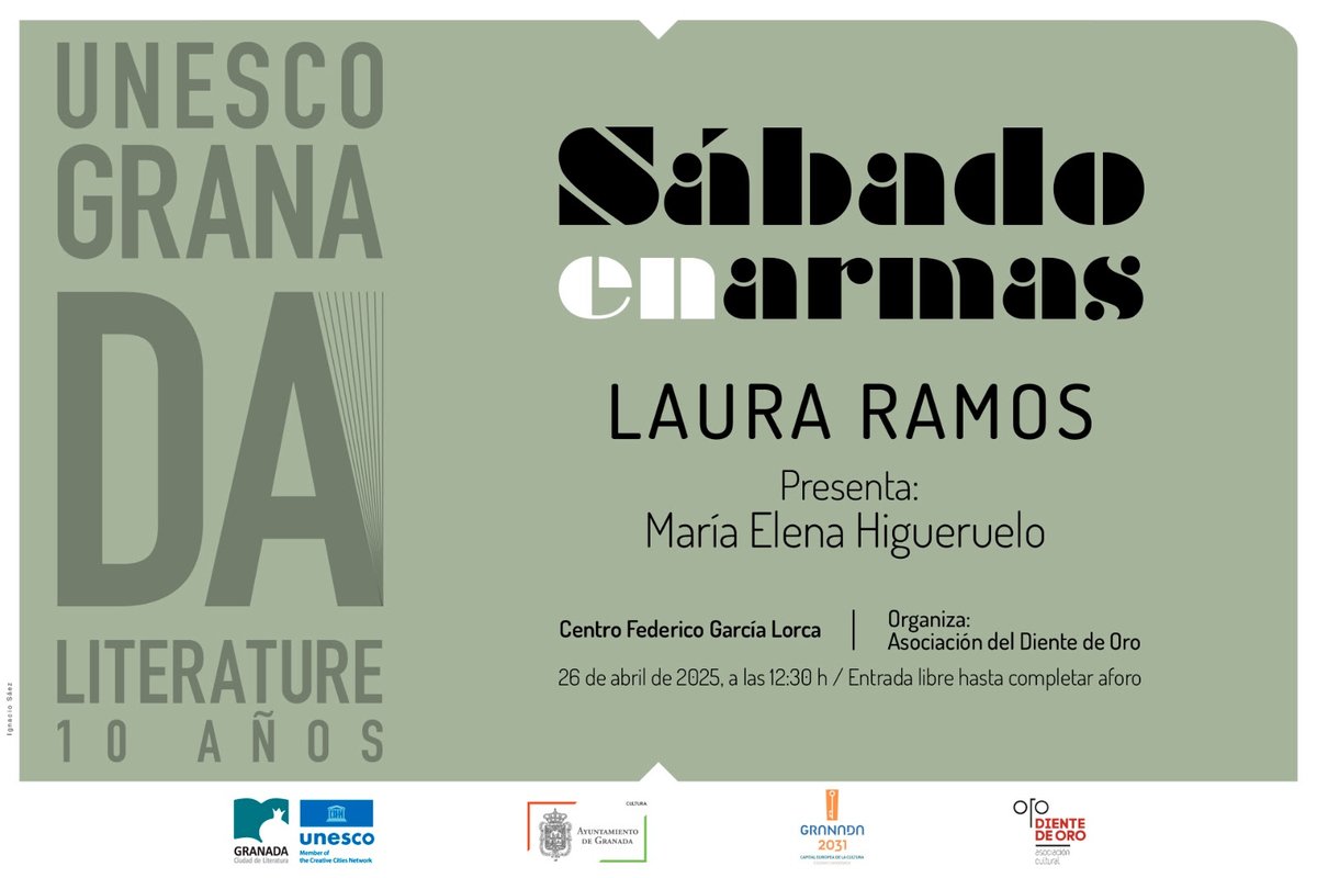 Seguimos un sábado más en armas. En esta ocasión nos acompaña la poeta asturiana Laura Ramos, autora de Nonú (La bella Varsovia), Pasan cosas bellísimas (Isla Elefante) y La verdad es que estoy sola y que estoy ardiendo (Isla de Siltolá). Con ella conversará <a href="/eleruelo/">maría elena higueruelo</a>.