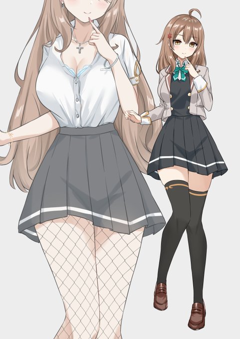 skebのリクエストありがとうございました!

今回は白ギャル化を描いてます🌱 