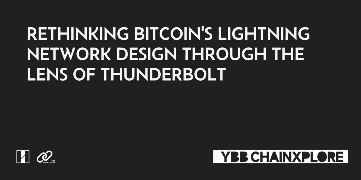 Bitcoin’s Lightning Network promised scalability, but structural constraints still limit its reach.
We explore how rethinking the off-chain paradigm—from routing to programmability—may reshape #BTC’s real-world utility.
Our deep dive is now live 👇 open.substack.com/pub/ybbcapital…
