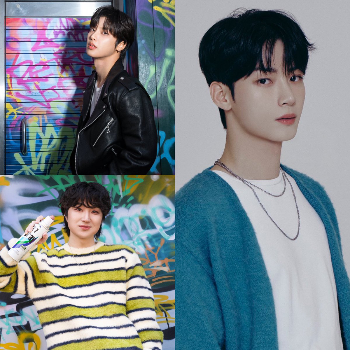 Jaejun and Juntae of IN A MINUTE, together with OMEGA X's Hangyeom, co-wrote the b-side 'Sunday to Monday' from SWEET:CH's (SW:C) pre-debut EP 'Sweet Day'!

<a href="/sweethanboys/">SWC_official</a> <a href="/INAMINUTE_OFFI/">IN A MINUTE OFFICIAL</a> <a href="/OmegaX_official/">OMEGA X Official</a>
