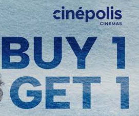 ‼️ PROMO BIOSKOP BUY 1 GET 1 CINEPOLIS ‼️

Gunakan kode promo:
GRATIS
saat checkout!

🗓️23- 30 April 2025
(setiap hari)

📍semua bioskop reguler Cinépolis (2D)
📍Semua film dengan harga reguler (tidak termasuk harga spesial)
📍Via website atau aplikasi Cinépolis