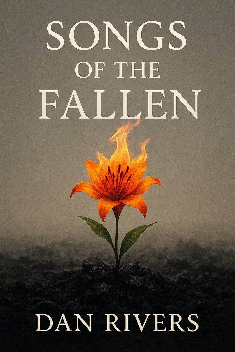 DanRiversBooks's tweet photo. Just settled on a title —Songs of the Fallen.
So naturally… I’m making cover designs instead of writing the last few chapters.

The first draft is nearly done.
The font debate has just begun.

Which cover grabs you—1, 2, or 3?

#AmWriting #FantasyBook #WritingCommunity https://t.co/lhJwAyeTQQ
