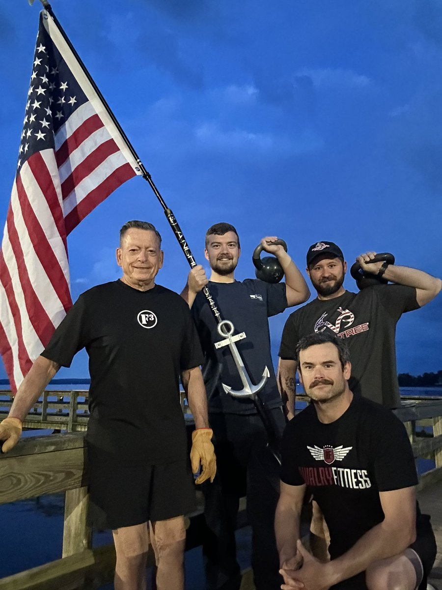 Alex Salmon (@f3sharknado) on Twitter photo 4 pax posted <a href="/F3Anchor_SC/">F3Anchor_SC</a> for a 4 horsemen style beatdown. Work was done. <a href="/F3LakeMurray/">F3 Lake Murray</a> <a href="/F3LexSC/">F3 Lexington SC</a> ⚓️ 4 pax posted <a href="/F3Anchor_SC/">F3Anchor_SC</a> for a 4 horsemen style beatdown. Work was done. <a href="/F3LakeMurray/">F3 Lake Murray</a> <a href="/F3LexSC/">F3 Lexington SC</a> ⚓️