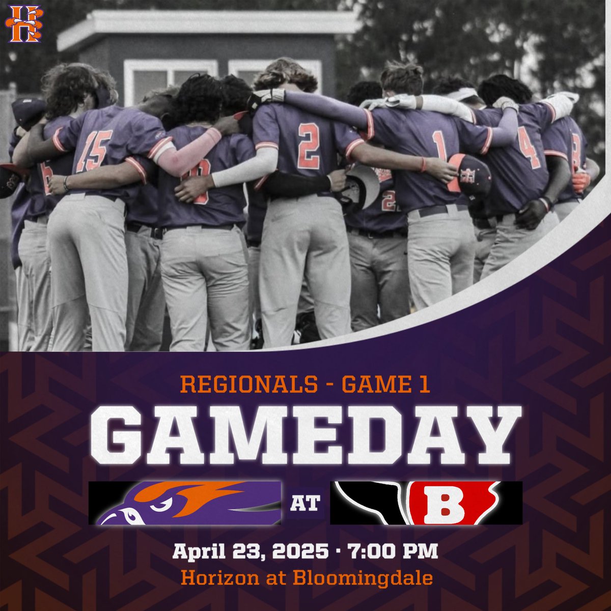 Gameday!

Hawks will travel to Bloomingdale to play Game 1 of the series with Denver Patton on the bump!

First Pitch at 7PM