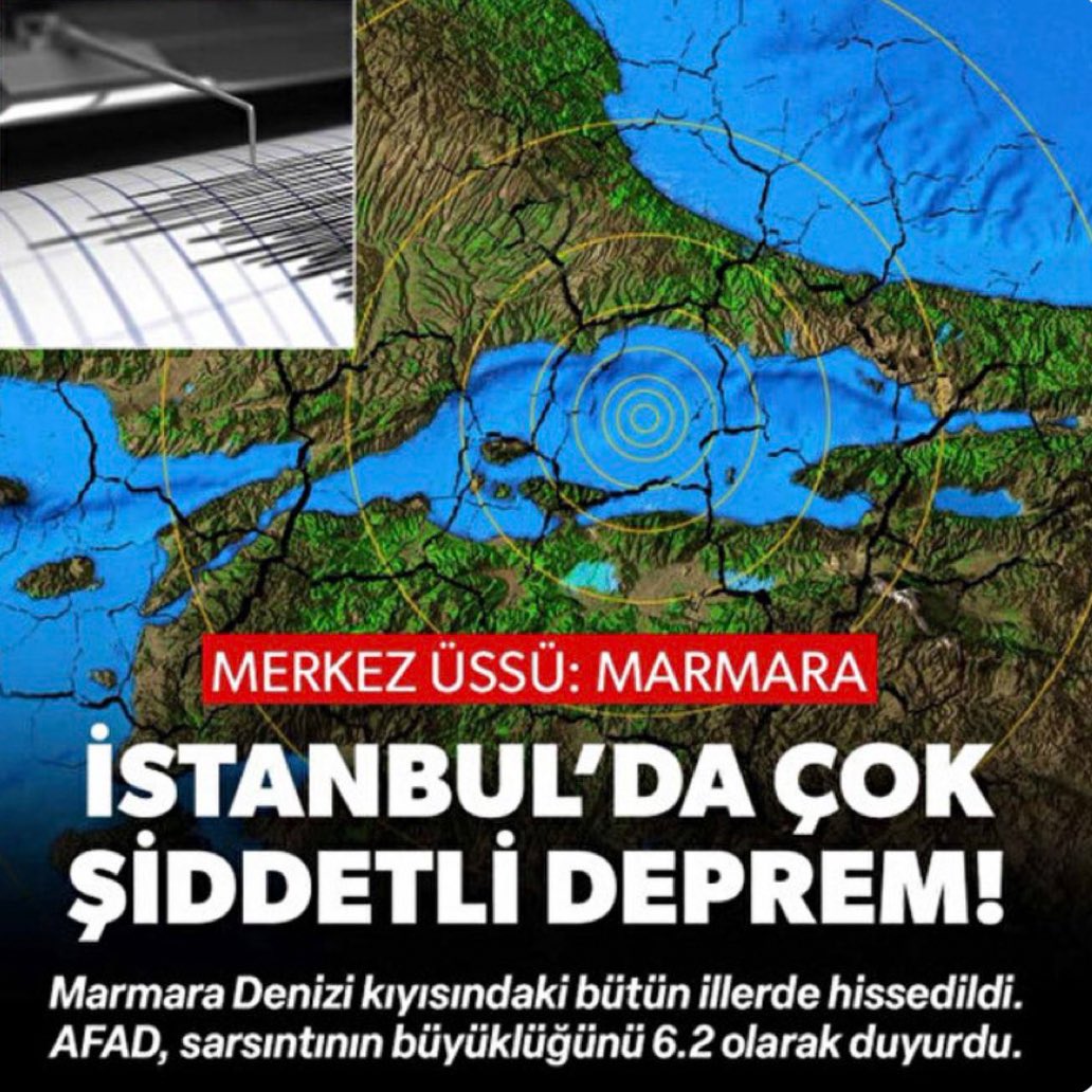 Geçmiş olsun İstanbul.
#DEPREM 
Silivri,Büyükçekmece,Beylikdüzü ve Avcılar başta olmak üzere tüm İstanbula geçmiş olsun.
