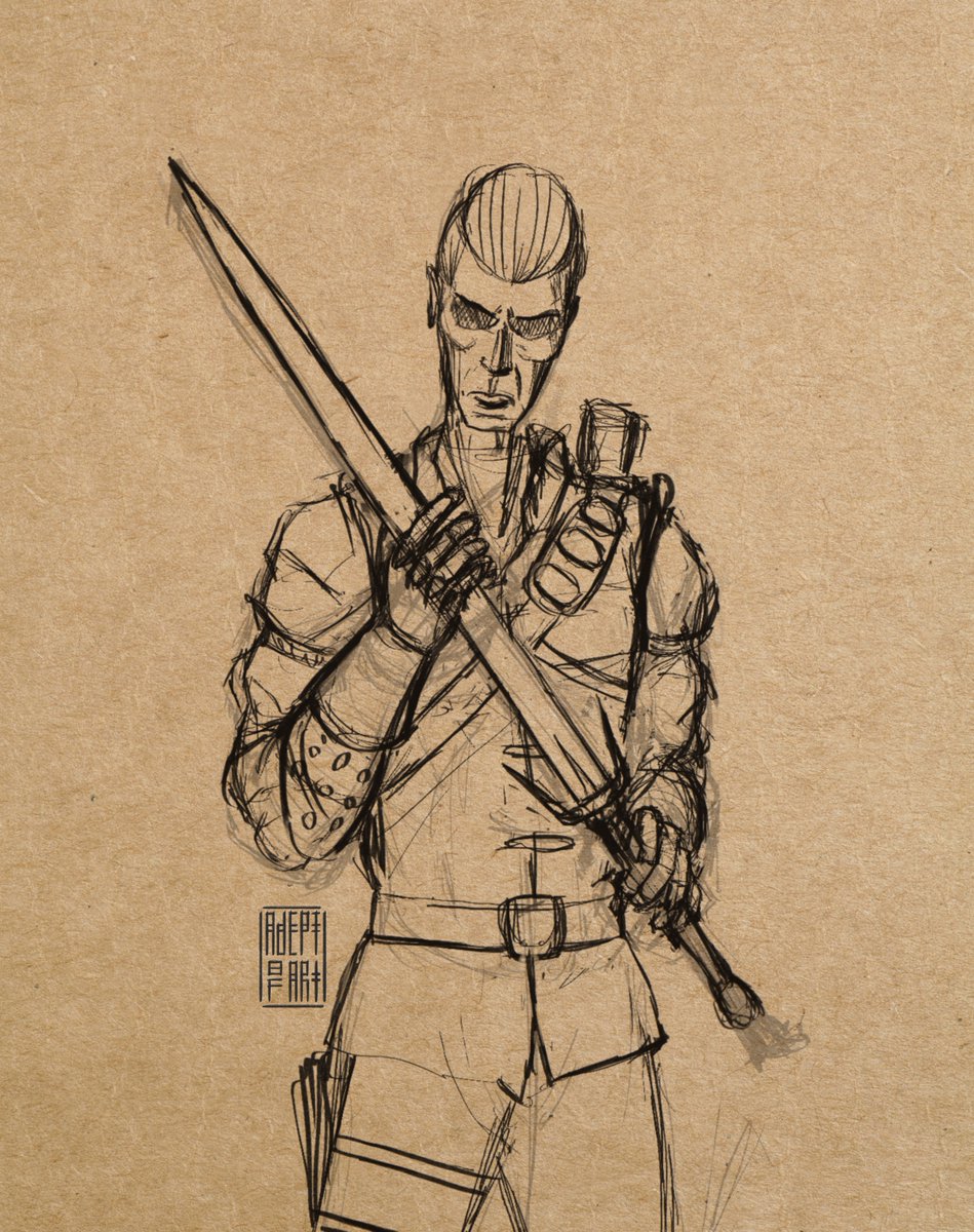 Daily sketch 35/?
Архівний скетч: Геральт з Рівії
#украрт