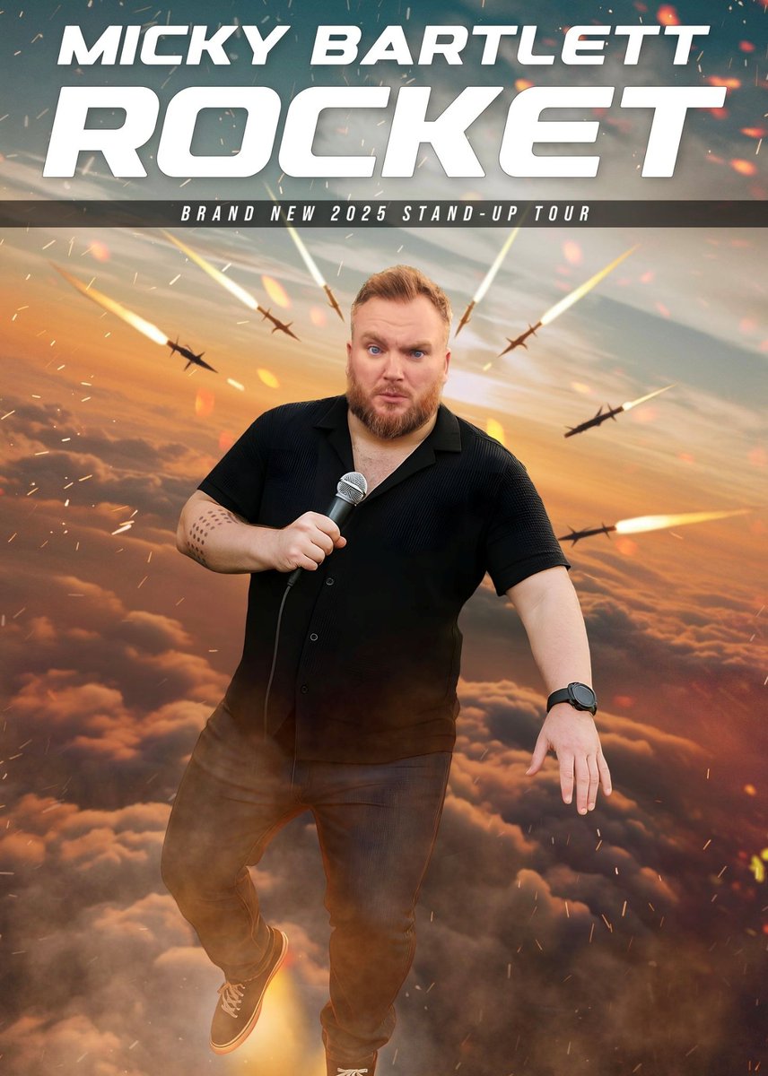 ANNOUNCEMENT! Micky Bartlett brings his brand new stand-up show to The Burnavon Theatre this November! Tickets are on sale now by calling the Box Office on 028 8676 9949 (option 1) or online at burnavon.com/whats-on/rocke…