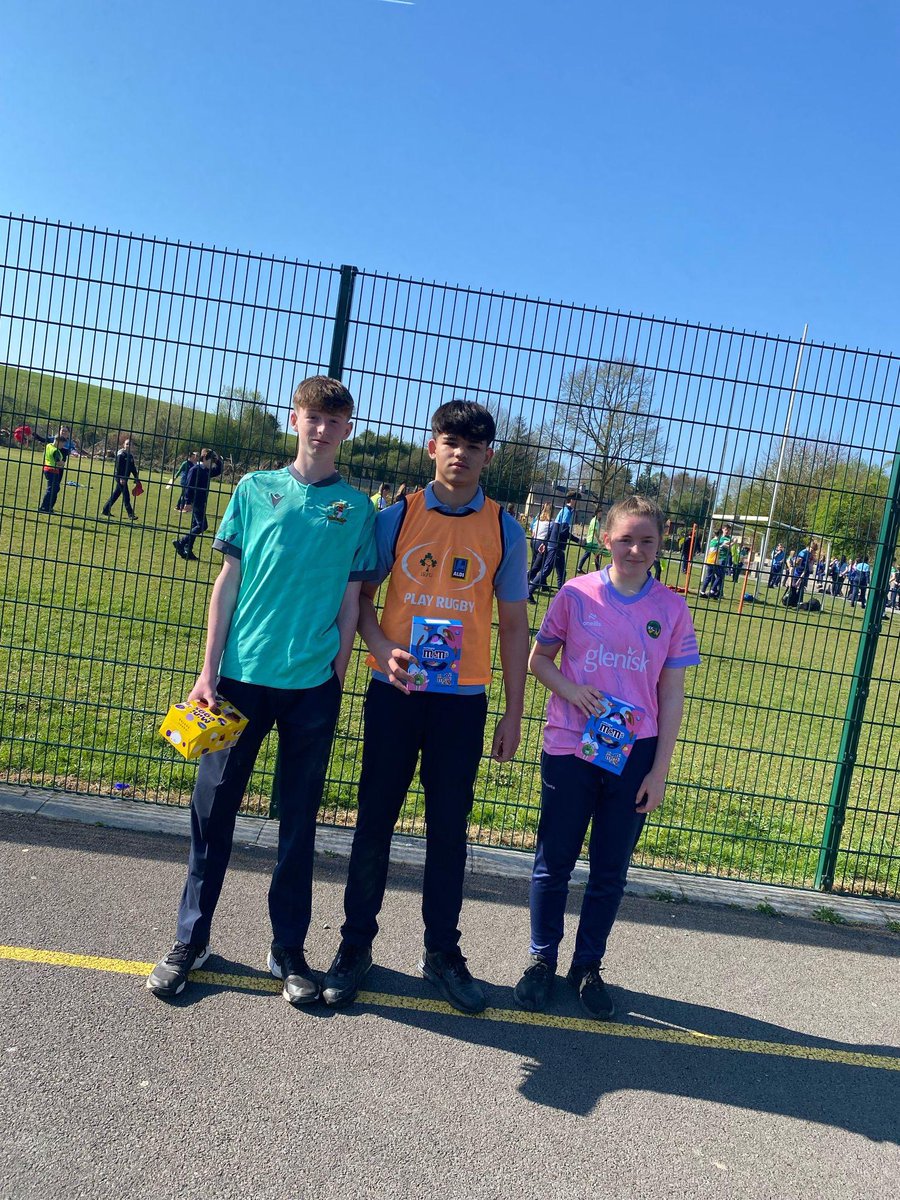 Thank you to The Parents Association for providing Easter Eggs for everyone in our school. We enjoyed egg and spoon races, scavenger hunts, tournaments and count the eggs in the jar. Even the Easter Bunny made an appearance. Happy Easter to all from the Parents Association 🐰
￼