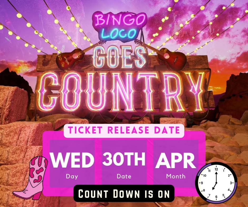 #Galafest2025 is bringing back the chaos, the laughter and the madness of BINGO LOCO… but this year…. we are going COUNTRY 🤠🎶

🗓️ Tickets on sale Wednesday 30th April at 7pm

#PortaferryGala #bingolocogoescountry #yeehawvibesonly #bingoloco #wildwildfest