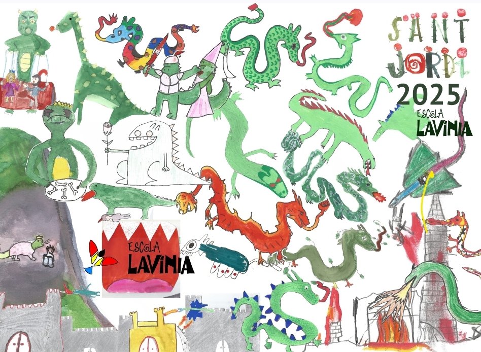 Aquesta tarda a les 14:00h celebrem els Jocs Florals al pati de l’escola!
Us hi esperem a totes les famílies per compartir poesia ✍️, emoció ❤️ i creativitat 🌟 amb els nostres infants.
No hi falteu! 🎉📚 
Bona dia de Sant Jordi laviniets i lavinietes!