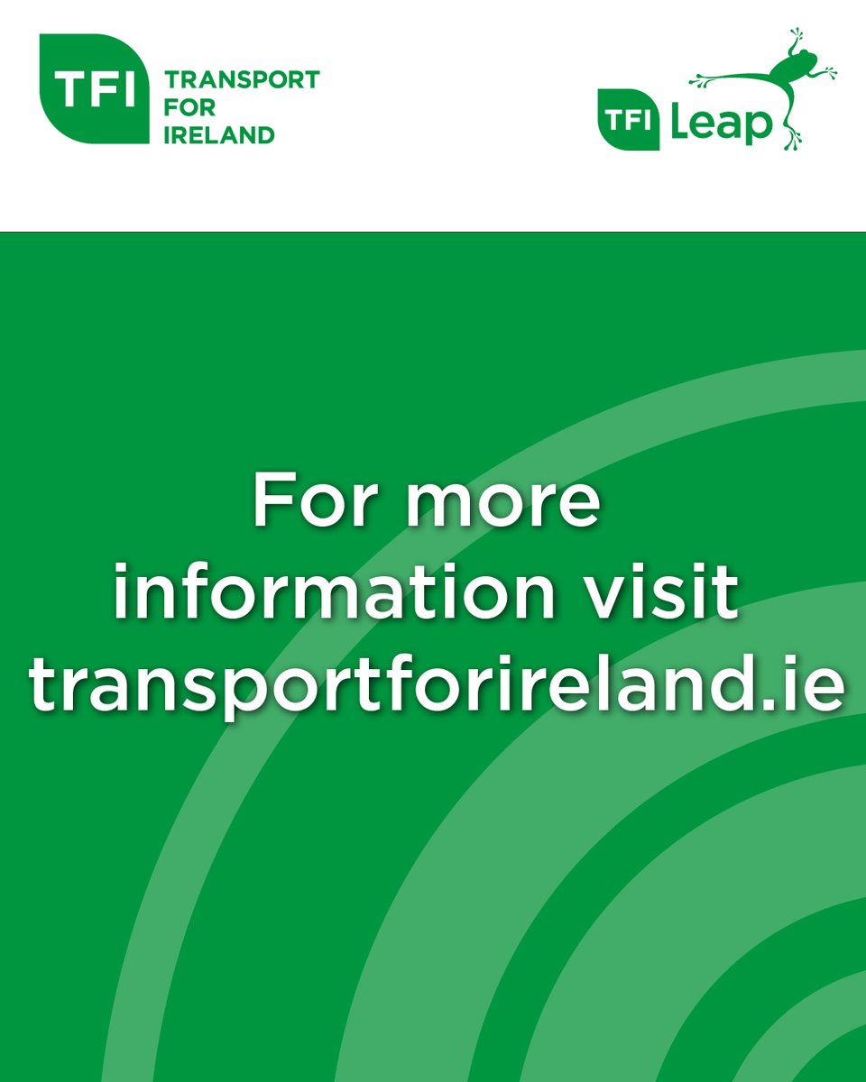 Transport for Ireland tweet media