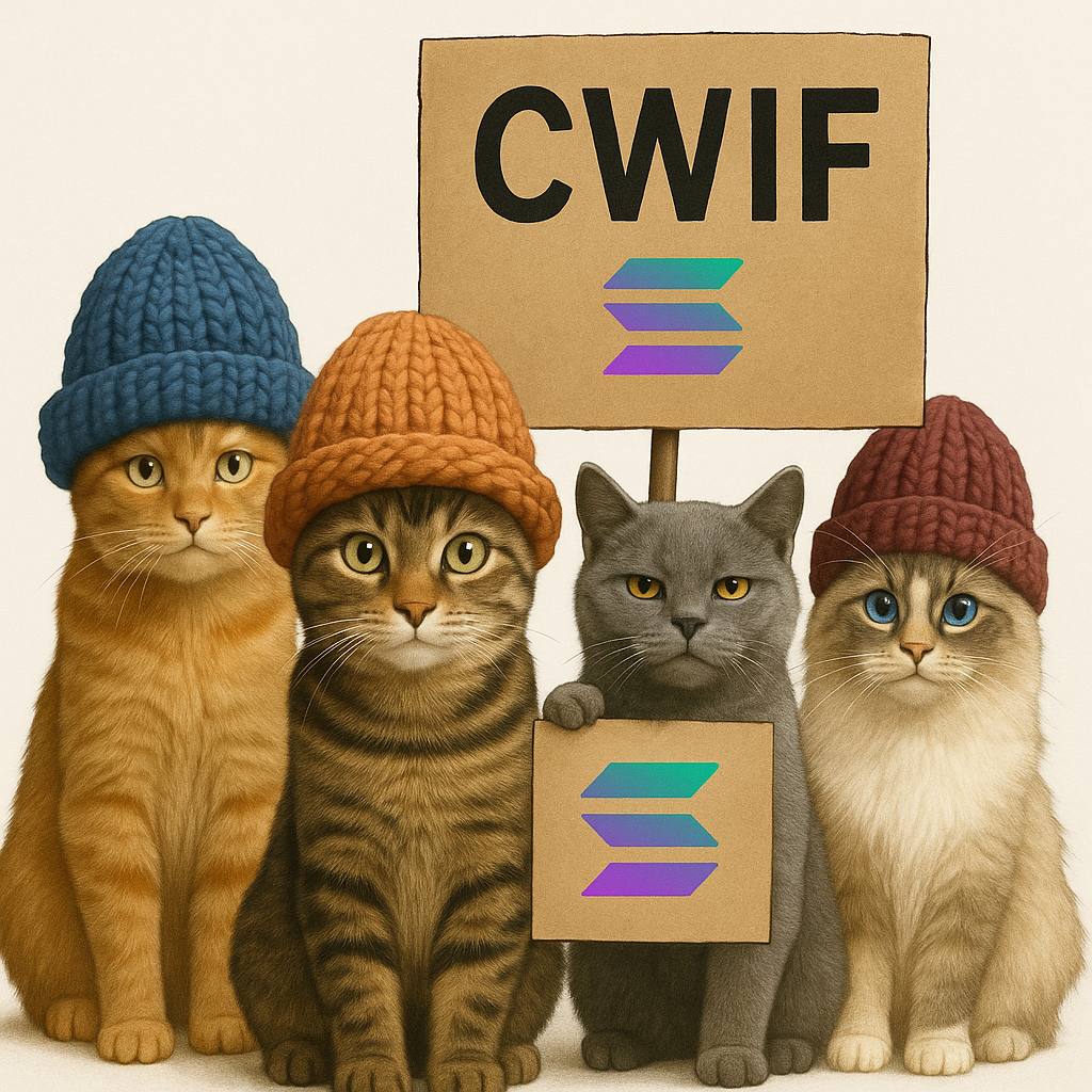 $cwif <a href="/catwifhatsolana/">Catwifhat $CWIF</a> 

Best supply burn cat meme on #Solana 

7atgF8KQo4wJrD5ATGX7t1V2zVvykPJbFfNeVf1icFv1