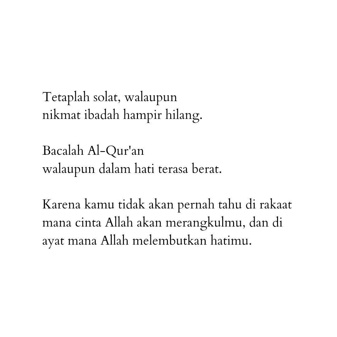 Bila solat kita jaga, Allah akan jaga kita.