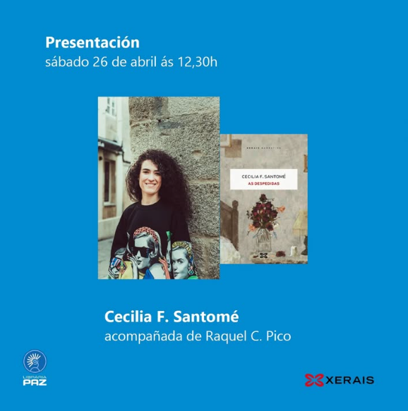 Ce_FerSan's tweet photo. 📚 Día(s) dos libro(s): 

24/4, 20:30 h - Encontro a carón dos libros na libraría Bahía
26/4, 12:30 h - Vermú literario con @raquelpico na @LibrariaPaz 
27/4, 17:00 h - Encontro no club de lectura da @chainhoasoc https://t.co/c5di1gYXrv