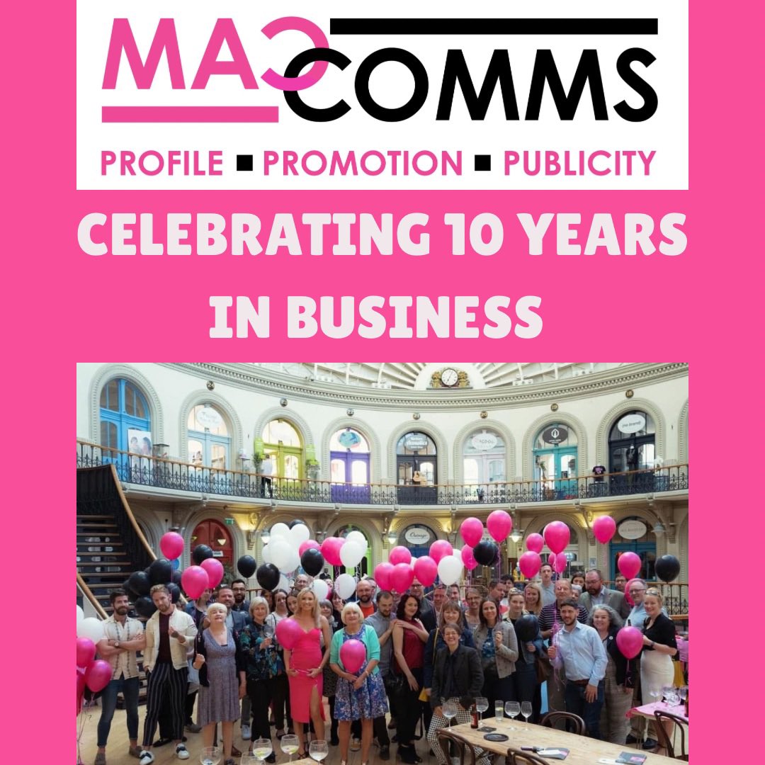 It’s our birthday!

10 years of promoting hundreds of small businesses and charitable organisations through: 

🥳 PR management 
🥳 Awards 
🥳 PR training 
🥳 Marketing 
🥳 Events management 
🥳 Social media 
🥳 Communications 

Here’s to the next 10! 💖 

#business #birthday