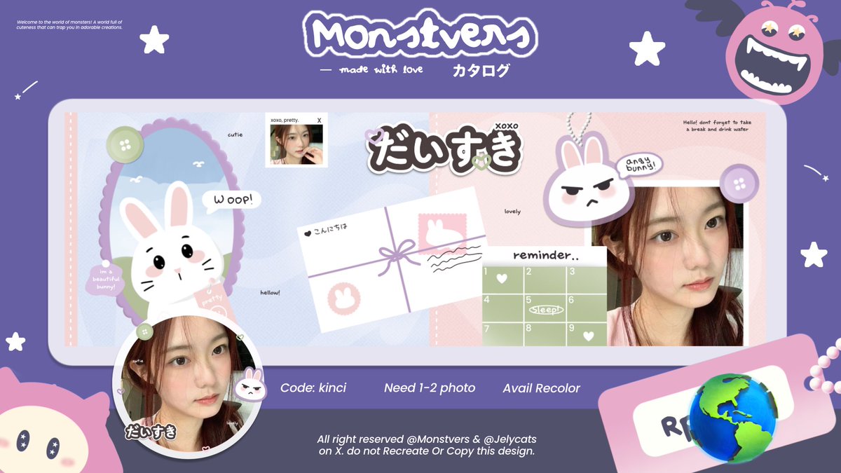 Help rt? Thank you!

Halo! Aku mau clearance sell template layout aku yang ini jadi 120k aja. File via ipv ya, yuk abisin <3

#zonauang