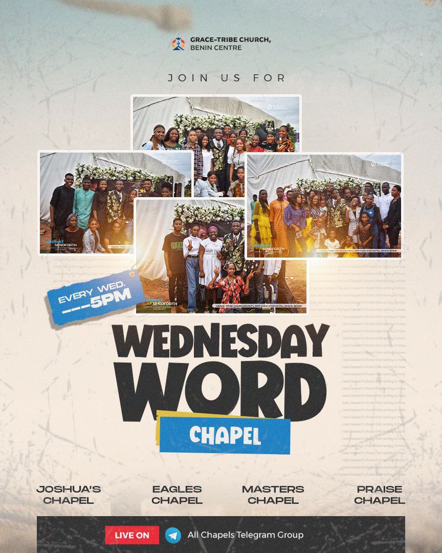 gracetribebc's tweet photo. WWC in Ghibli Art! ☺️🤭
Are you in Benin? We’re in your area!
Join us today for Wednesday Word Chapel!
Time: 5 PM across all chapels
For more info: https://t.co/NMWfLakJb9
#gracetribe #wordcell #wednesday #tribesmen #soundsofjoy
#fypシviral #LaCasaDelLosFamososCol https://t.co/kkuZln6Frv