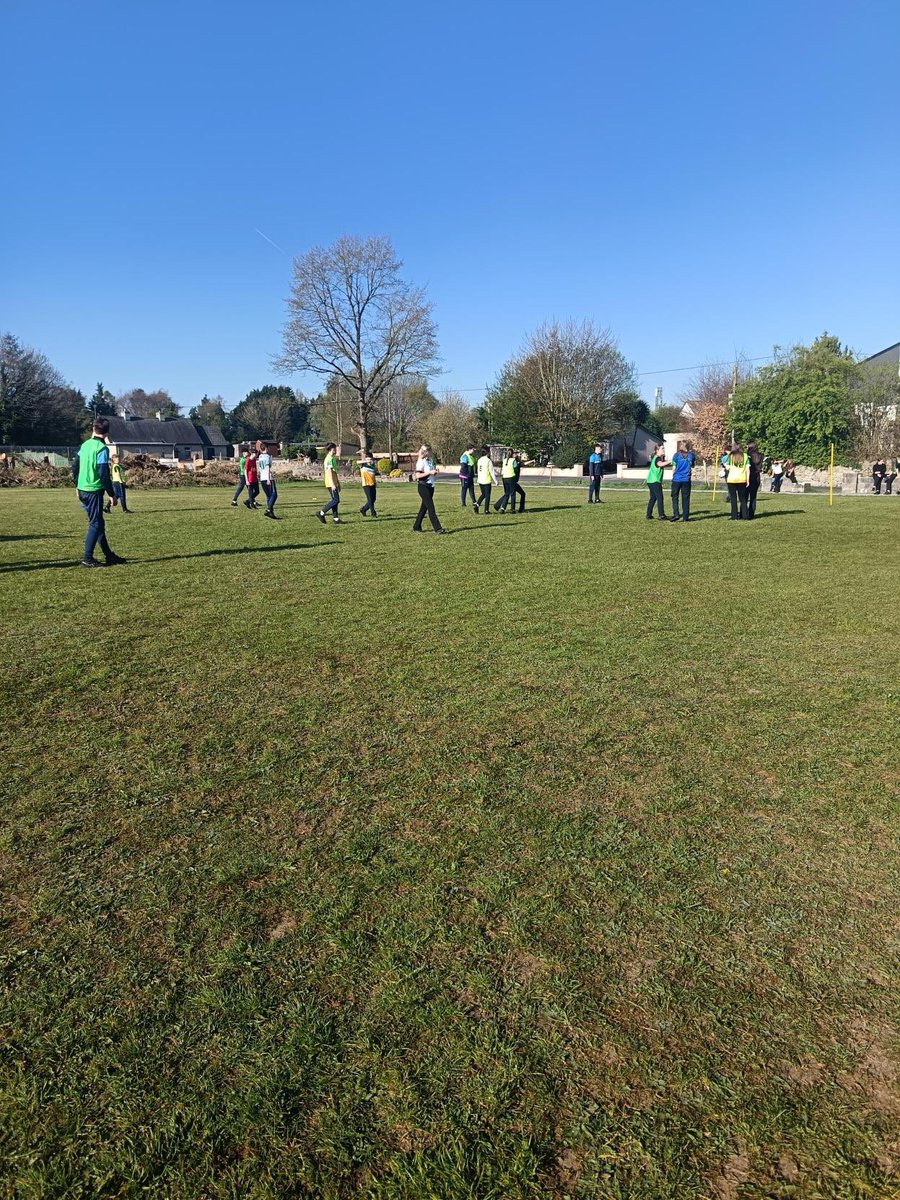 🏐🔥 What a way to end #ActiveWeek! 🔥🏐  
Friday’s 1st &amp; 2nd Year GAA Tournament was packed with skill, spirit &amp; serious teamwork! 💪☘️  
Big congrats to the Yellow Team &amp; managers Ava C, Ava S &amp; Jess! 👏  
Massive thanks to our amazing Active Team! 🏅 #ActiveSchoolFlag