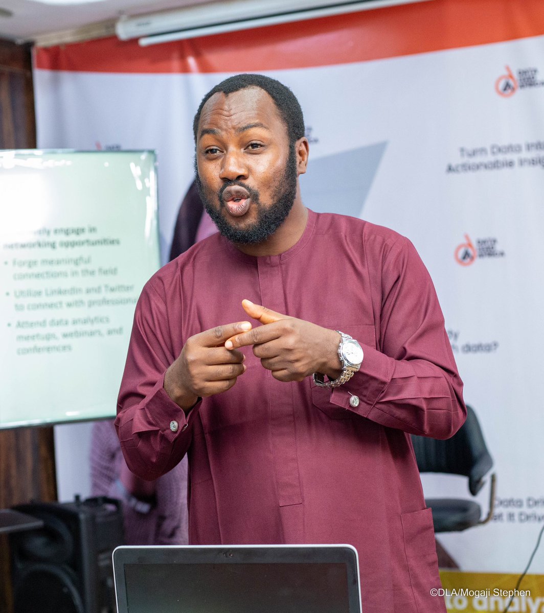 Data-Lead Africa (@datalead_africa) on Twitter photo Cohort 17 is here!
Weāve kicked off our Data Analytics Bootcamp with an onboarding session led by <a href="/DrArowoloAyoola/">Dr. Arowolo Ayoola</a> .
Still want to join? Thereās still time!
DM us or call 09166661234.
#Cohort17 #DataAnalytics #HumansOfDLA Cohort 17 is here!
Weāve kicked off our Data Analytics Bootcamp with an onboarding session led by <a href="/DrArowoloAyoola/">Dr. Arowolo Ayoola</a> .
Still want to join? Thereās still time!
DM us or call 09166661234.
#Cohort17 #DataAnalytics #HumansOfDLA
