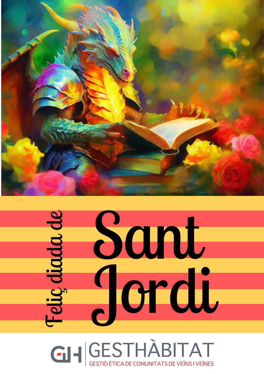 Bon Sant Jordi🌹🐲📚