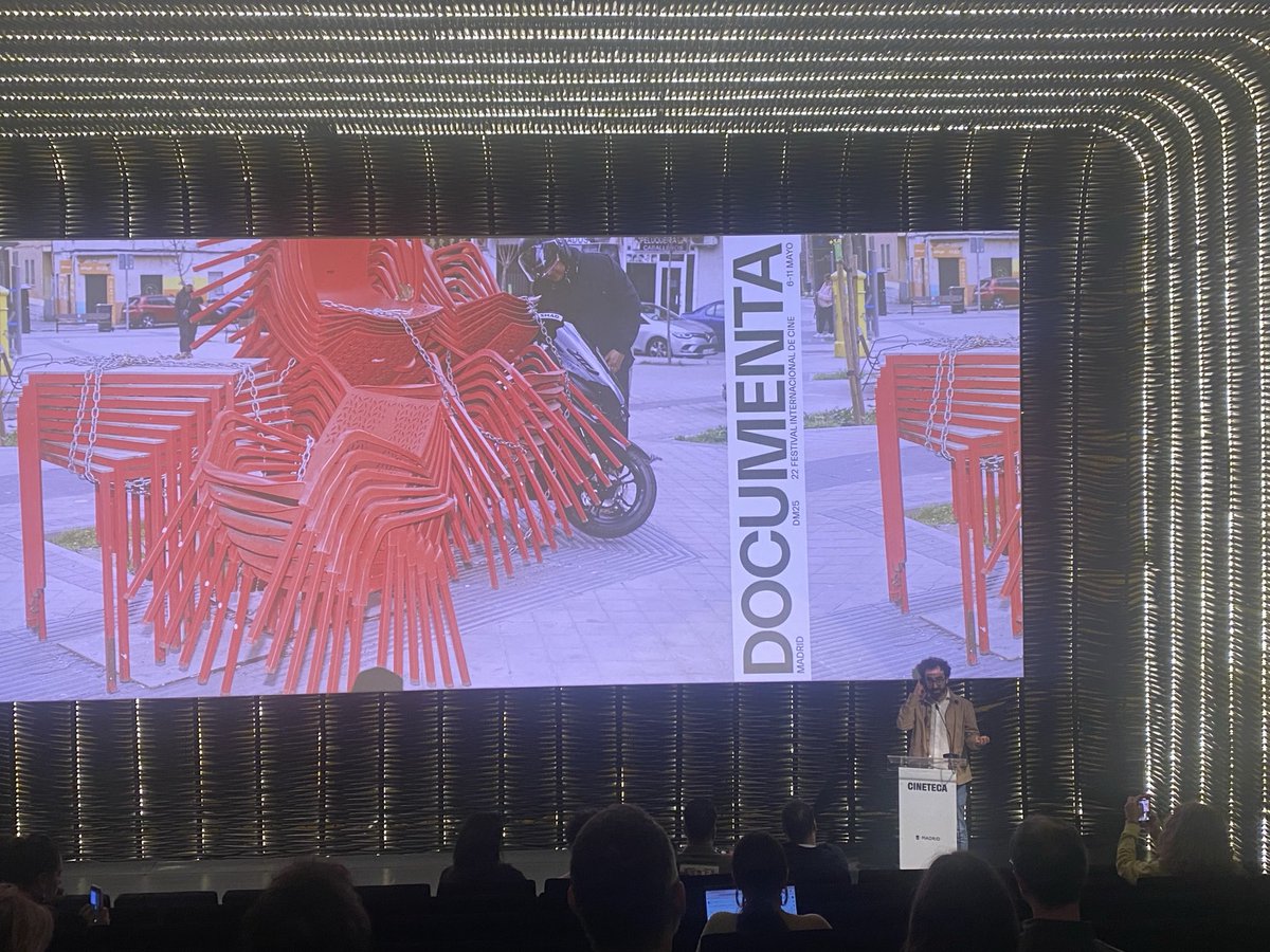 ondavallekana (@onda_vallekana) on Twitter photo Hoy se ha presentado en <a href="/CinetecaMadrid/">Cineteca Madrid</a> la 22ª <a href="/DocumentaMadrid/">Documenta Madrid</a> (6-11 de mayo). Luis Parés, su directos ha desgranado la programación: 25peliculas en competición, 5 ciclos, 4 proyectos de Corte Final y 6 sedes, para mostrar la diversidad del cine documental. Hoy se ha presentado en <a href="/CinetecaMadrid/">Cineteca Madrid</a> la 22ª <a href="/DocumentaMadrid/">Documenta Madrid</a> (6-11 de mayo). Luis Parés, su directos ha desgranado la programación: 25peliculas en competición, 5 ciclos, 4 proyectos de Corte Final y 6 sedes, para mostrar la diversidad del cine documental.