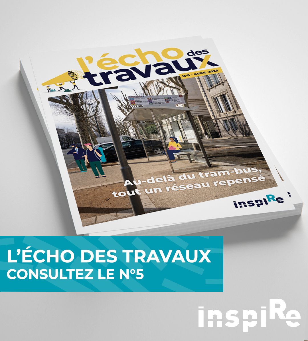 L’Écho des travaux n°5 est disponible ! 🗞️
À retrouver, entre autres, dans ce nouveau numéro :

🚍 Zoom sur la restructuration du réseau de bus
Un objectif : proposer une offre plus lisible, plus fréquente et plus accessible pour les habitants de la métropole.

🛠️ Focus sur les