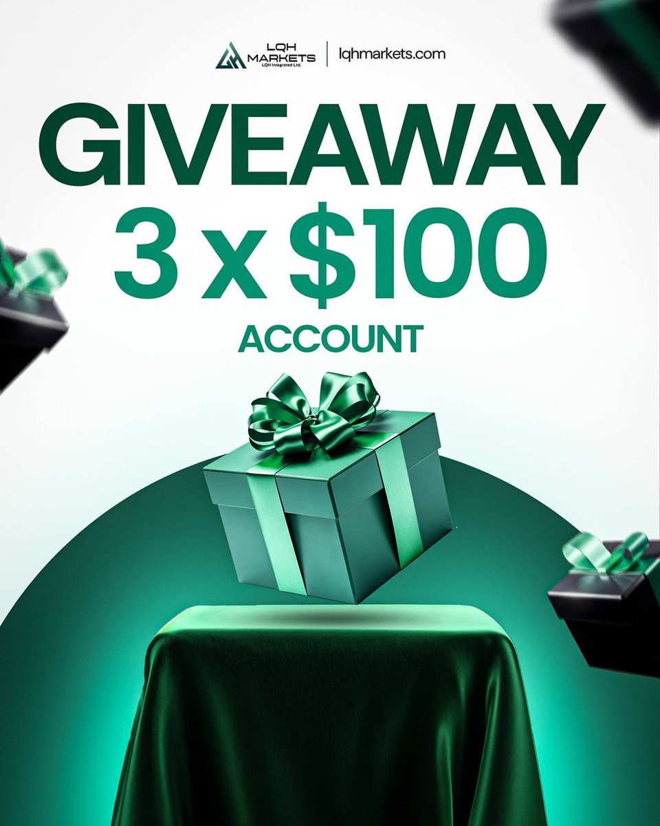 3x$100 giveaway 

Follow: <a href="/LQHMarkets/">LQHMarkets</a> <a href="/cryptapp1/">CrypTapp</a> 
Like and RT
Tag 3 friends

You must register on their website and do kyc to be eligible. 

Winners in 72h