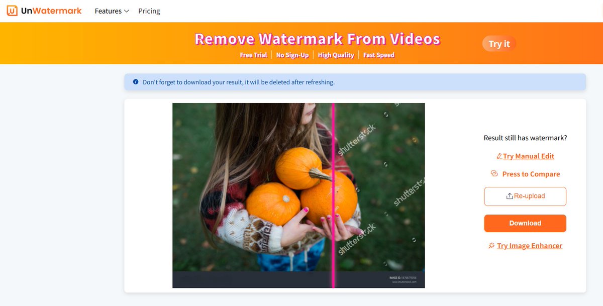 UnWatermark tweet media