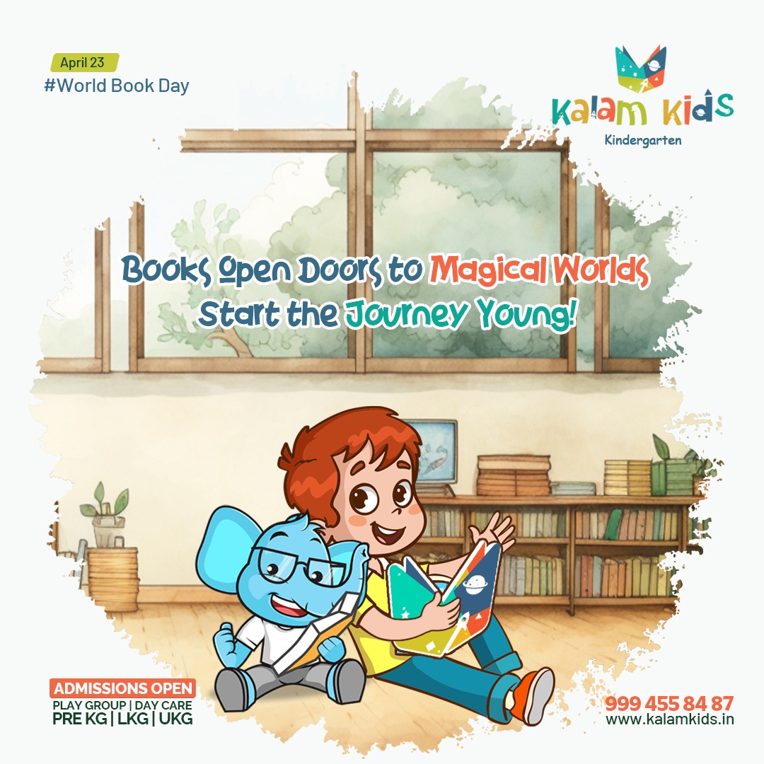 KidsKalam's tweet photo. 🌍📚 Happy #WorldBookDay from Kalam Kids!

🎓 Admissions Open Now
📞 Call: 999 455 84 87
🌐 Visit: https://t.co/ArJLVGIsM8

#PahalgamTerroristAttack #IndianArmy #Vadivelu 
#HarperCollinsWBD #BBBB25 #TajMahal https://t.co/jPobMLEU7b