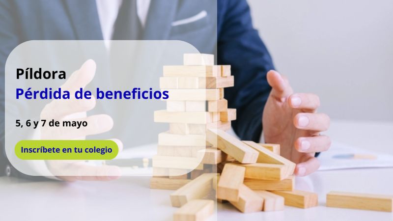 Tras la vuelta de las minivacaciones la Escuela de Negocios de Seguros CECAS, retoma su actividad formativa. Nuevo curso: Pérdida de beneficios. Impartido por Luis de Mauricio,🗓 5, 6 y 7 de mayo /🕚 09:30 a 11:00 💻Online🔗qrcd.org/8QTU / Solicita plaza en tu Colegio