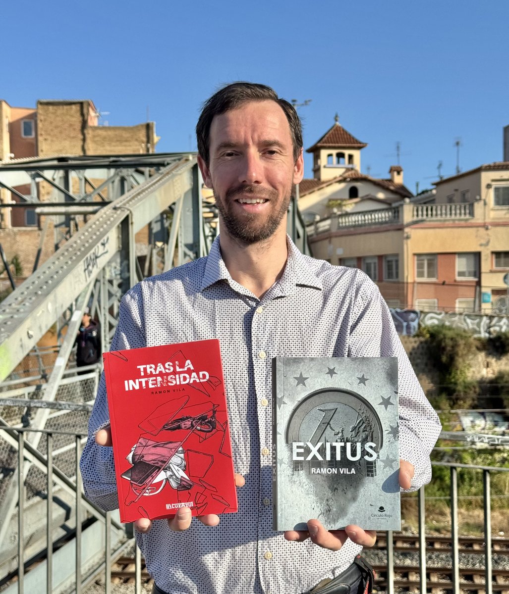 Happy Sant Jordi - International Book Day!
Today, I'll be signing copies of my novels, 'Beyond Intensity' (lnkd.in/dGK2MukS) and 'Exitus' (lnkd.in/dvAzM_PP), in my beloved #Barcelona (at Plaça Universitat).

#Exitus #BeyondIntensity